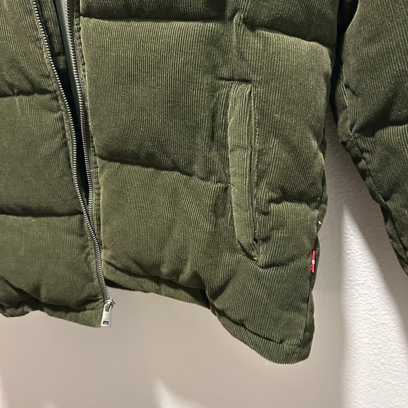 Levi's Olive Green Corduroy Jacket - Picture 4 of 6